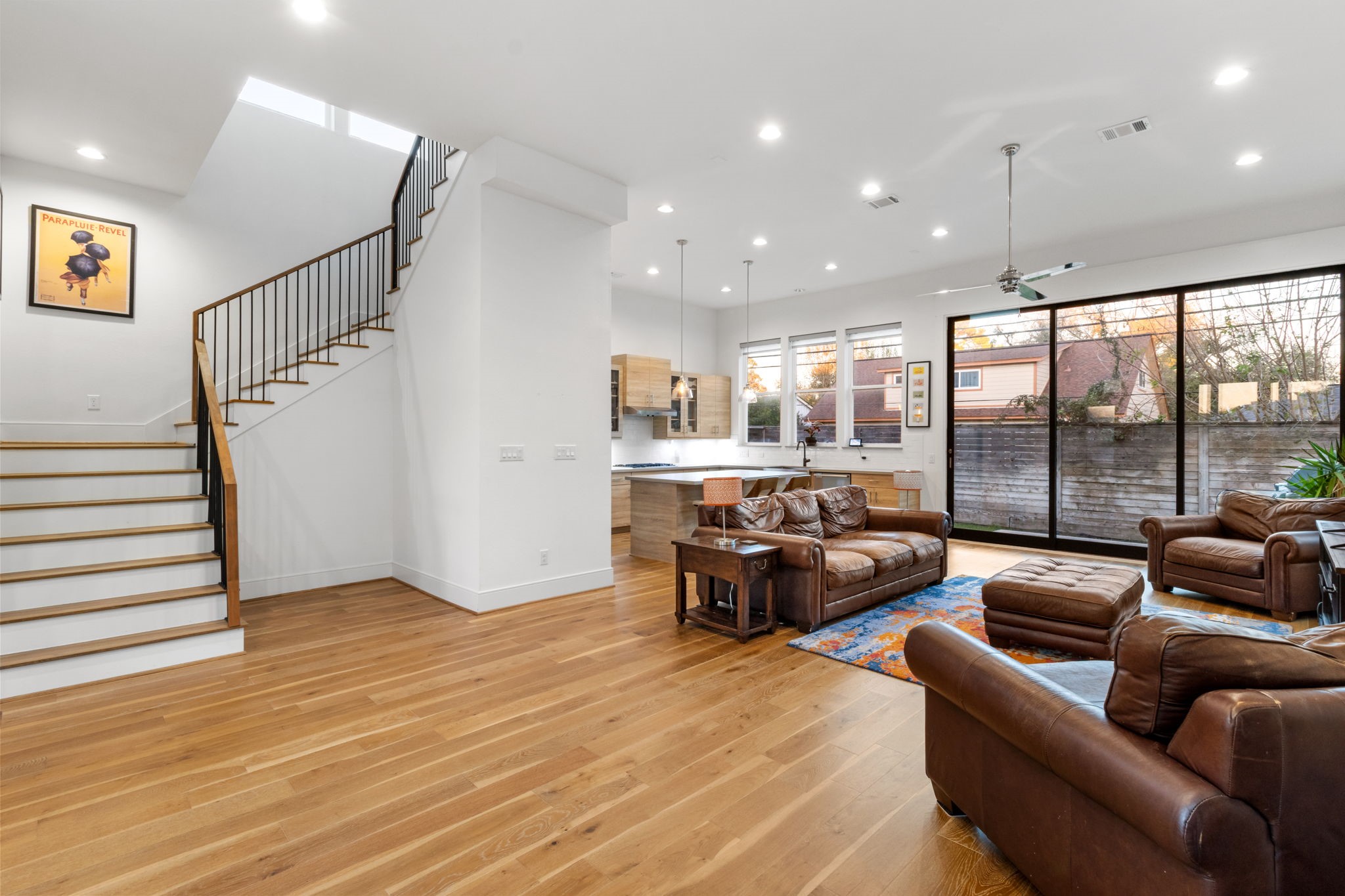 3302 Cardinal Crest Lane Houston, TX 77080 - Photo 9 of 46 a living room with furniture and a large window
