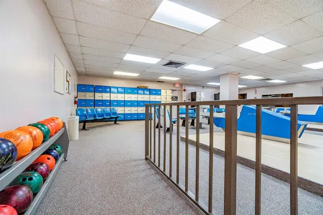 a room with lots of furniture and toys