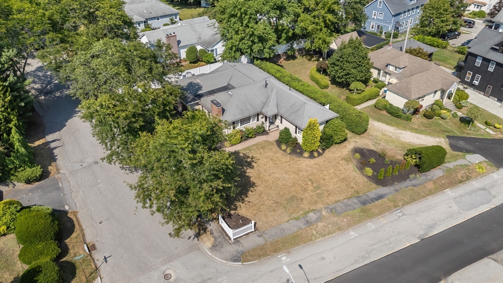 2 Herbert Road Worcester, MA 01602 - Photo 32 of 33 an aerial view of a house with a yard and a large tree