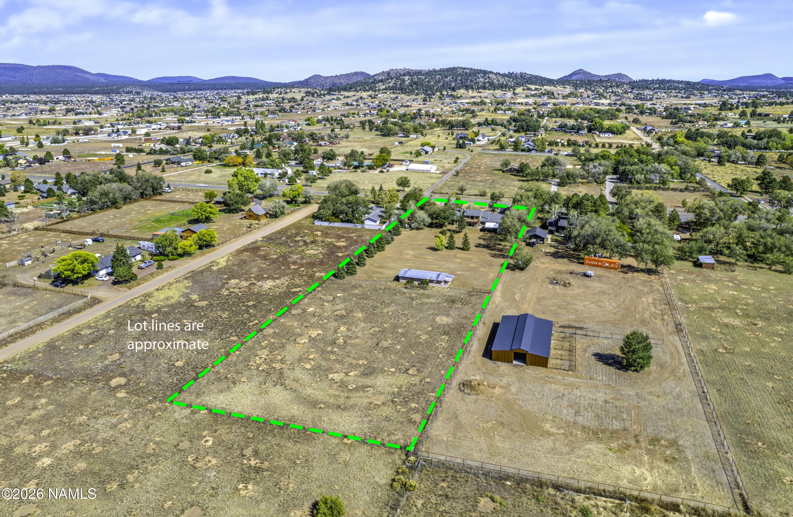 8330 Koch Field Road Flagstaff, AZ 86004 - Photo 42 of 42 Lot Line from R