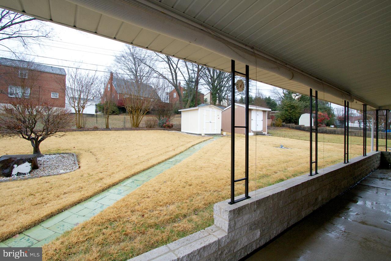 8110 Woodhaven Road Baltimore, MD 21237 - Photo 22 of 25 View of Back Yard From Patio