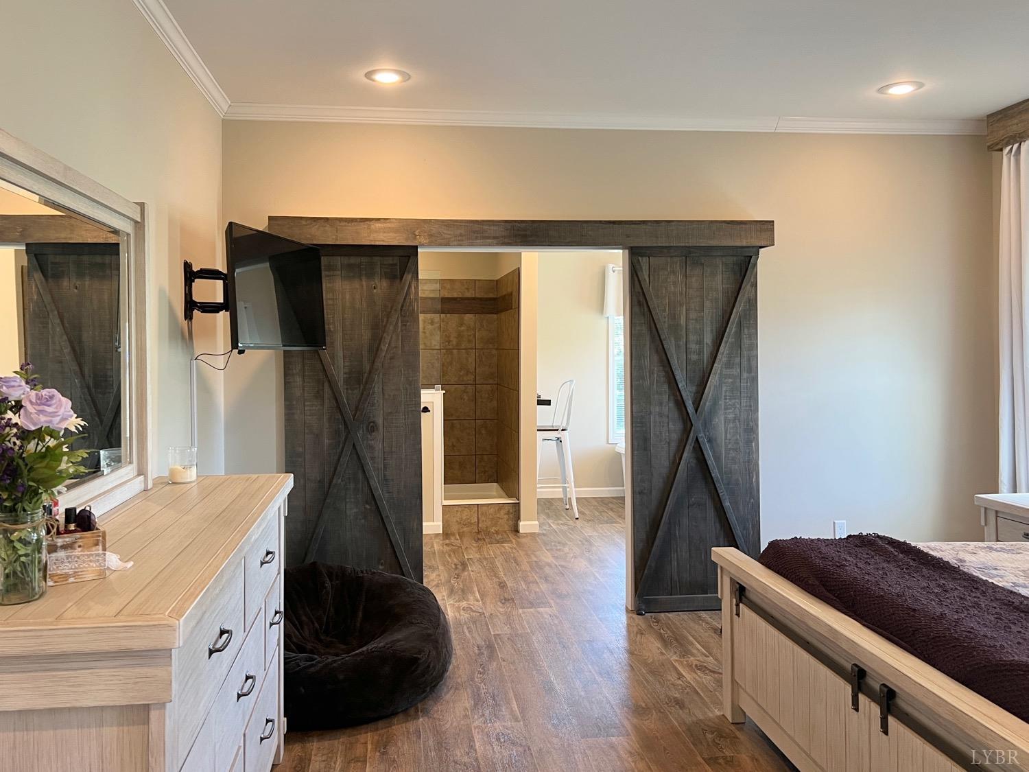 2747 Five Forks Road Bedford, VA 24523 - Photo 20 of 40 a kitchen with a sink and a refrigerator