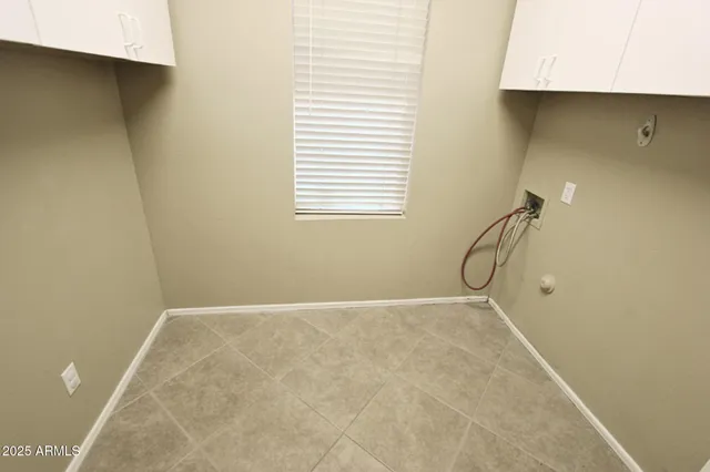 a view of a room with rack on the wall