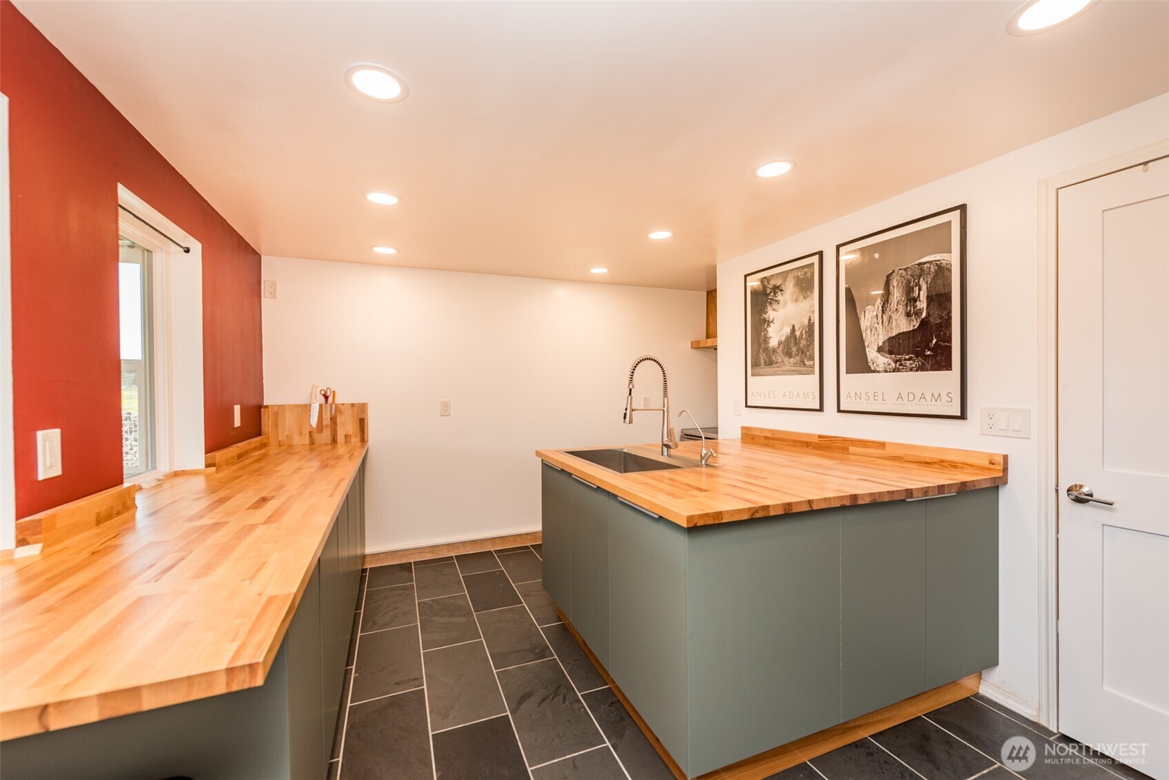 71 Shepherds Way Sequim, WA 98382 - Photo 10 of 39 a spacious bathroom with a granite countertop sink a toilet a mirror and vanity