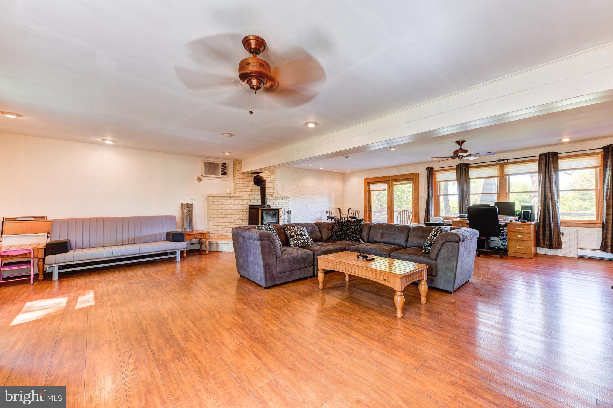521 Mill Road Hatfield, PA 19440 - Photo 6 of 47 Massive Great Room - with Wood burning Stove