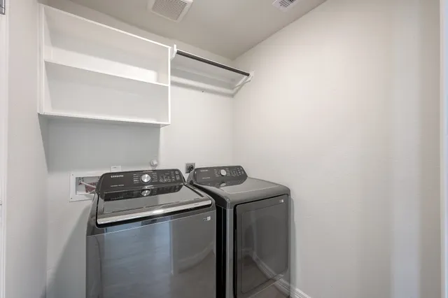 a room with storage and utility