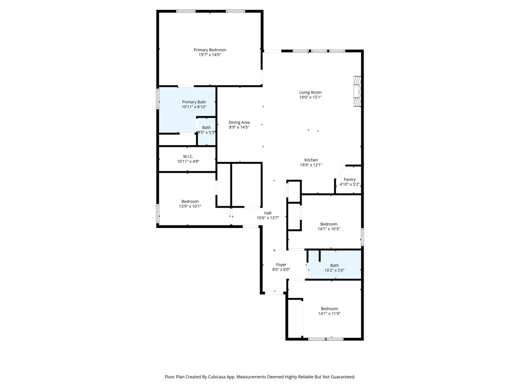 8210 Buck Lane Rosharon, TX 77583 - Photo 30 of 30 Floor plan layout showcasing the home’s functional and well-designed flow.