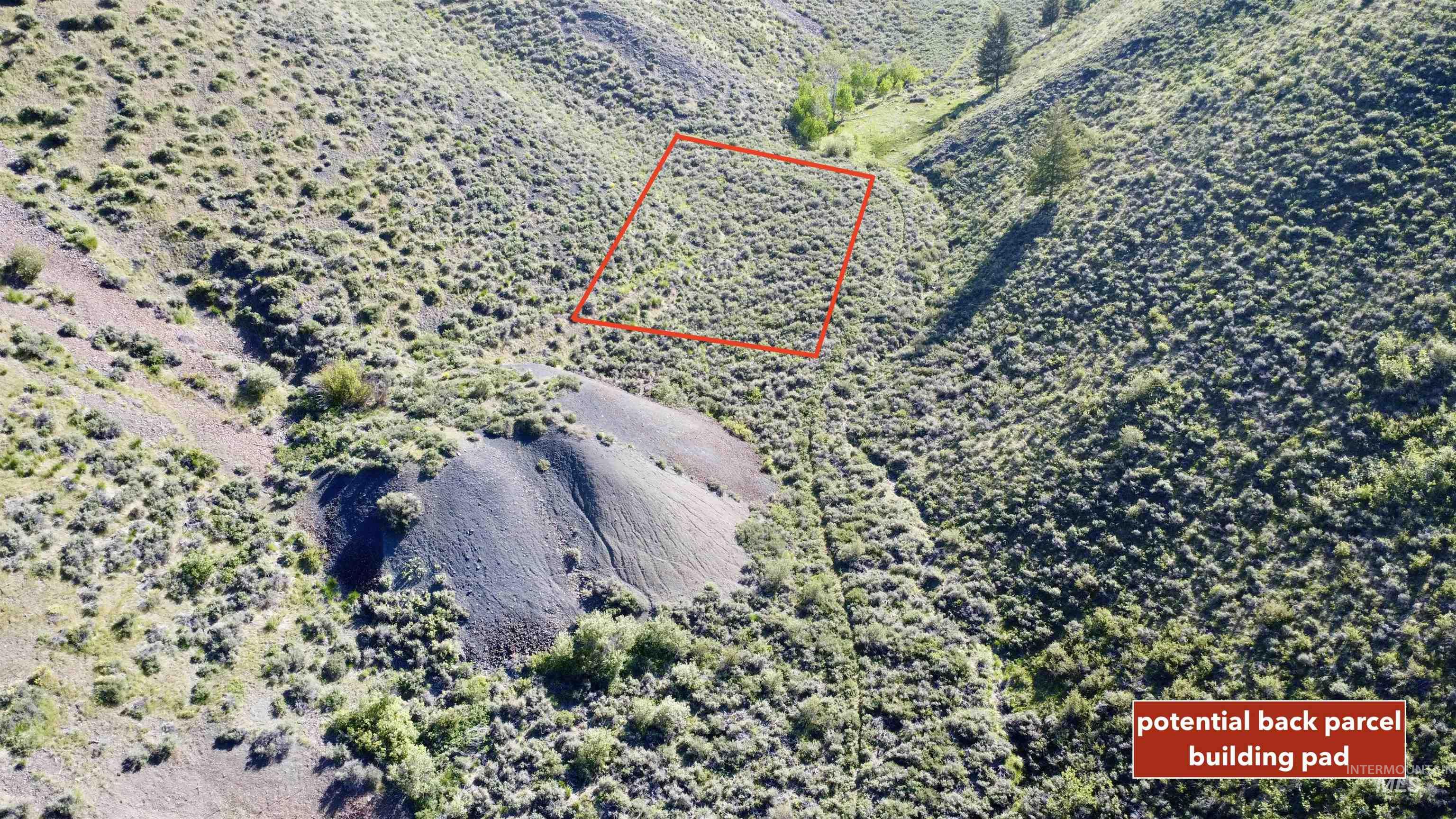120 Keystone Street Sun Valley, ID 83353 - Photo 18 of 37 Aerial view of sparsely populated area featuring property parcel outlined