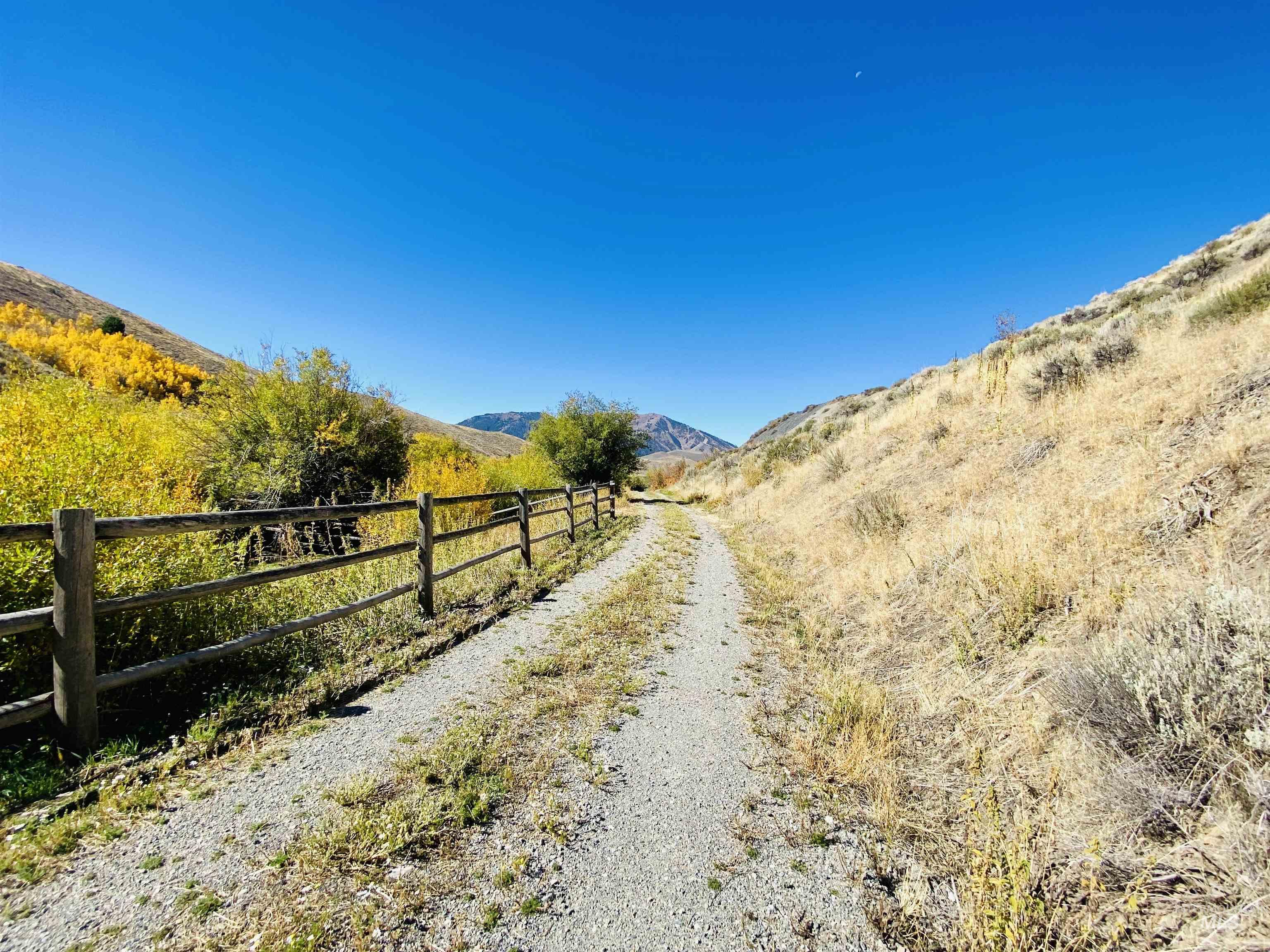 120 Keystone Street Sun Valley, ID 83353 - Photo 23 of 37 View of dirt / gravel road featuring a mountain view