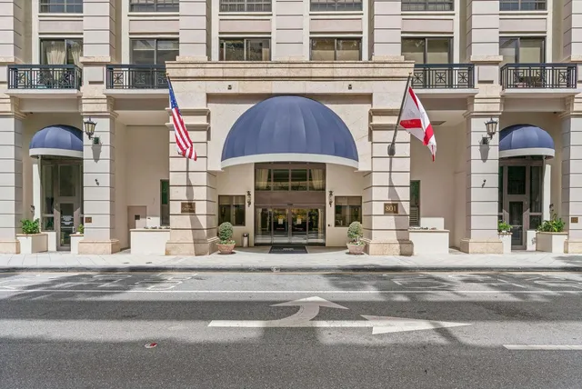 a view of a house with a street