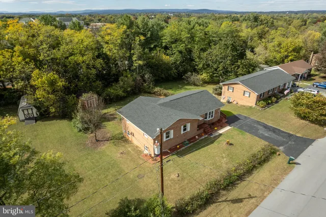 a view of a city with an ocean beach