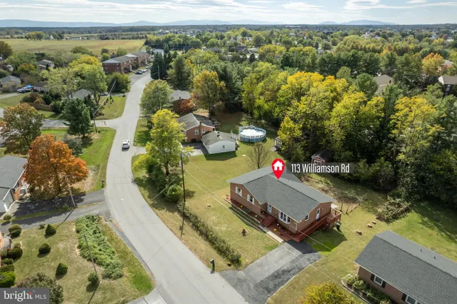 a view of an ocean and beach