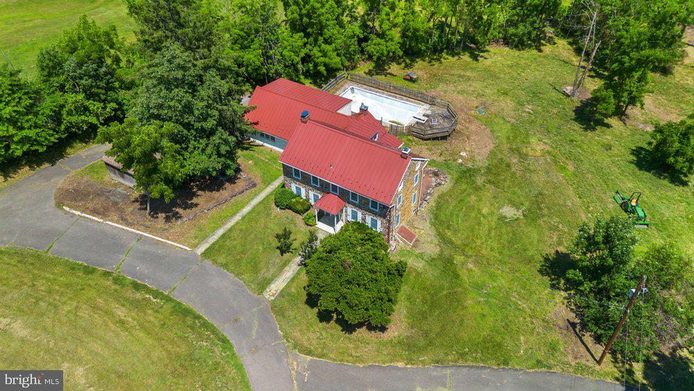 201 East Moyer Road Pottstown, PA 19464 - Photo 57 of 64 an aerial view of a house with a yard basket ball court and outdoor seating