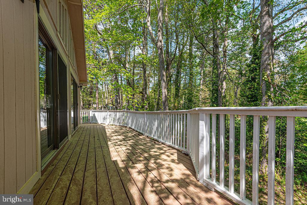 63 Drawbridge Road Ocean Pines, MD 21811 - Photo 32 of 102 a view of balcony with wooden floor