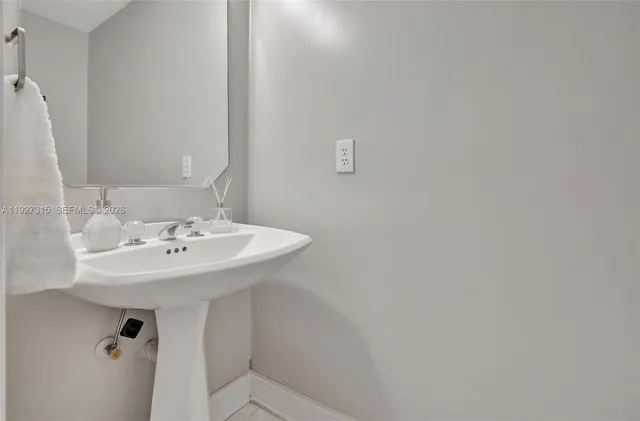 a lake view with a garden