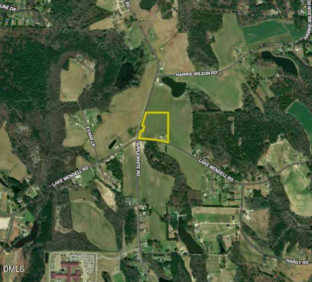 3811 Lake Wendell Road Wendell, NC 27591 - Photo 5 of 5 an aerial view of a house with a yard