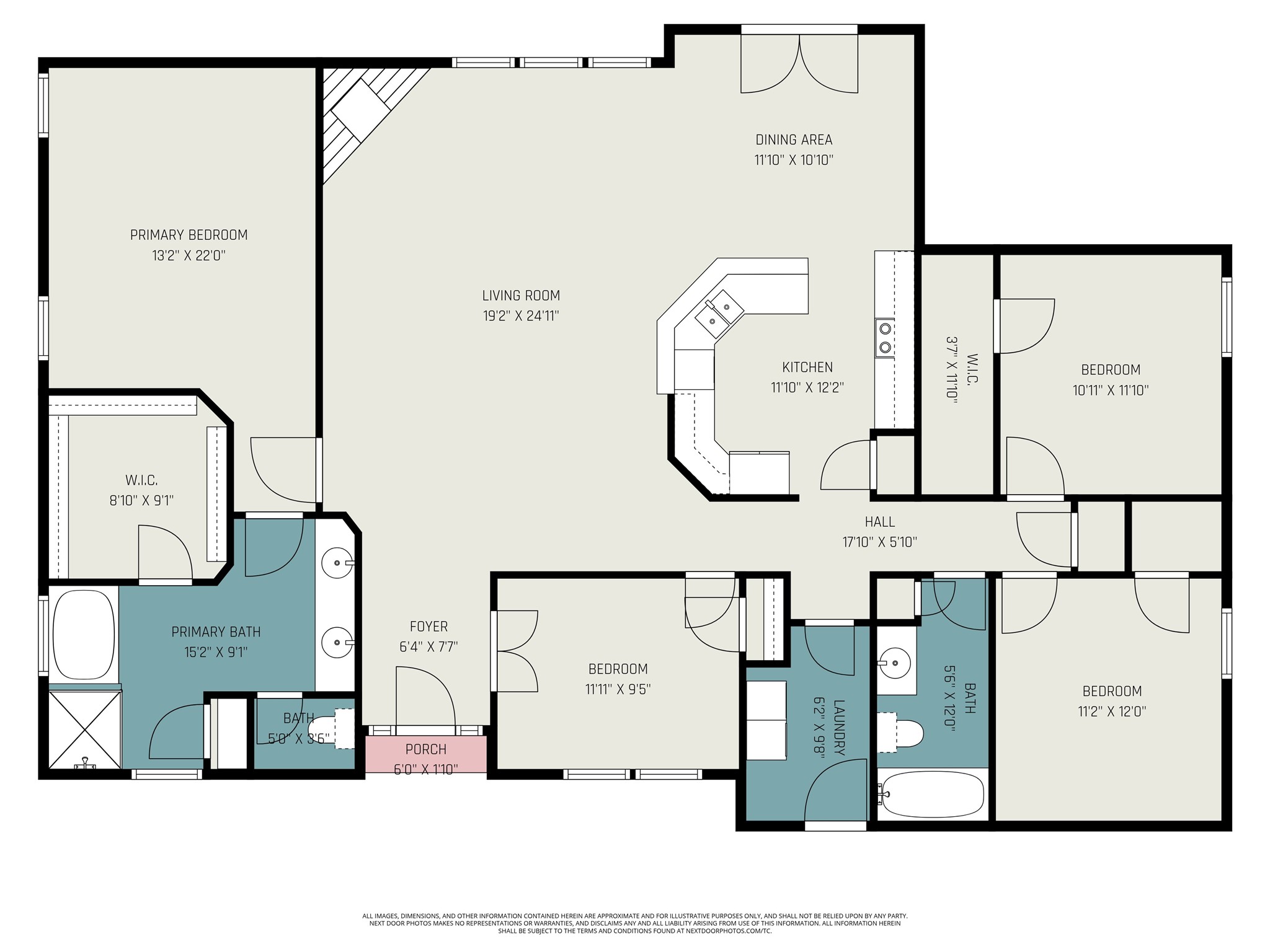 210 Milo Street Dayton, TX 77535 - Photo 24 of 24 Floor Plan
