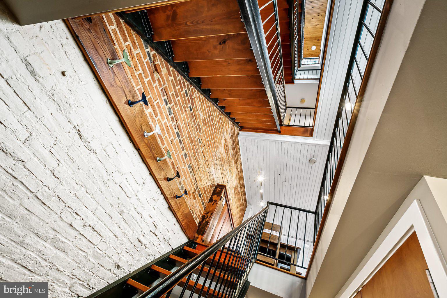 1243 Riverside Avenue Baltimore, MD 21230 - Photo 19 of 81 looking up from finished lower level