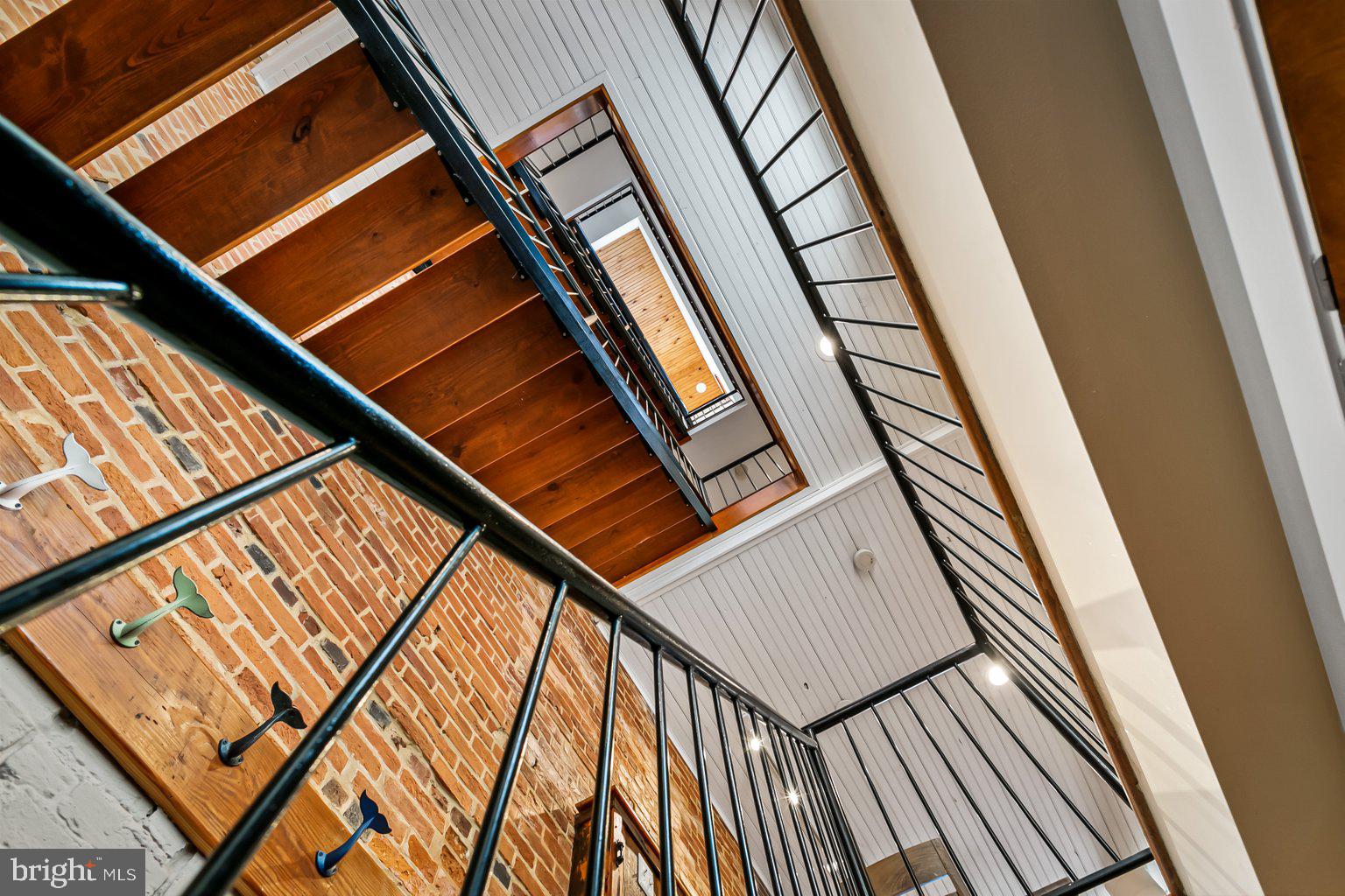 1243 Riverside Avenue Baltimore, MD 21230 - Photo 21 of 81 looking up from finished lower level