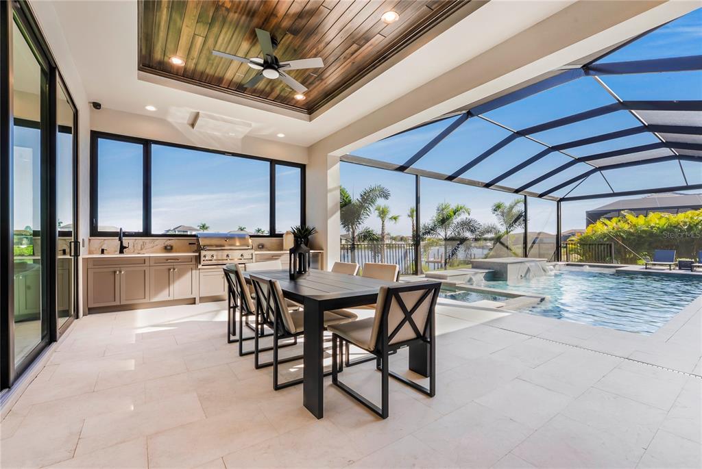 1621 Rio Vista Terrace Parrish, FL 34219 - Photo 27 of 27 a view of a dining room with furniture window and outside view