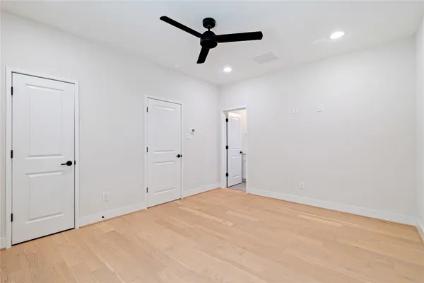 a view of empty room