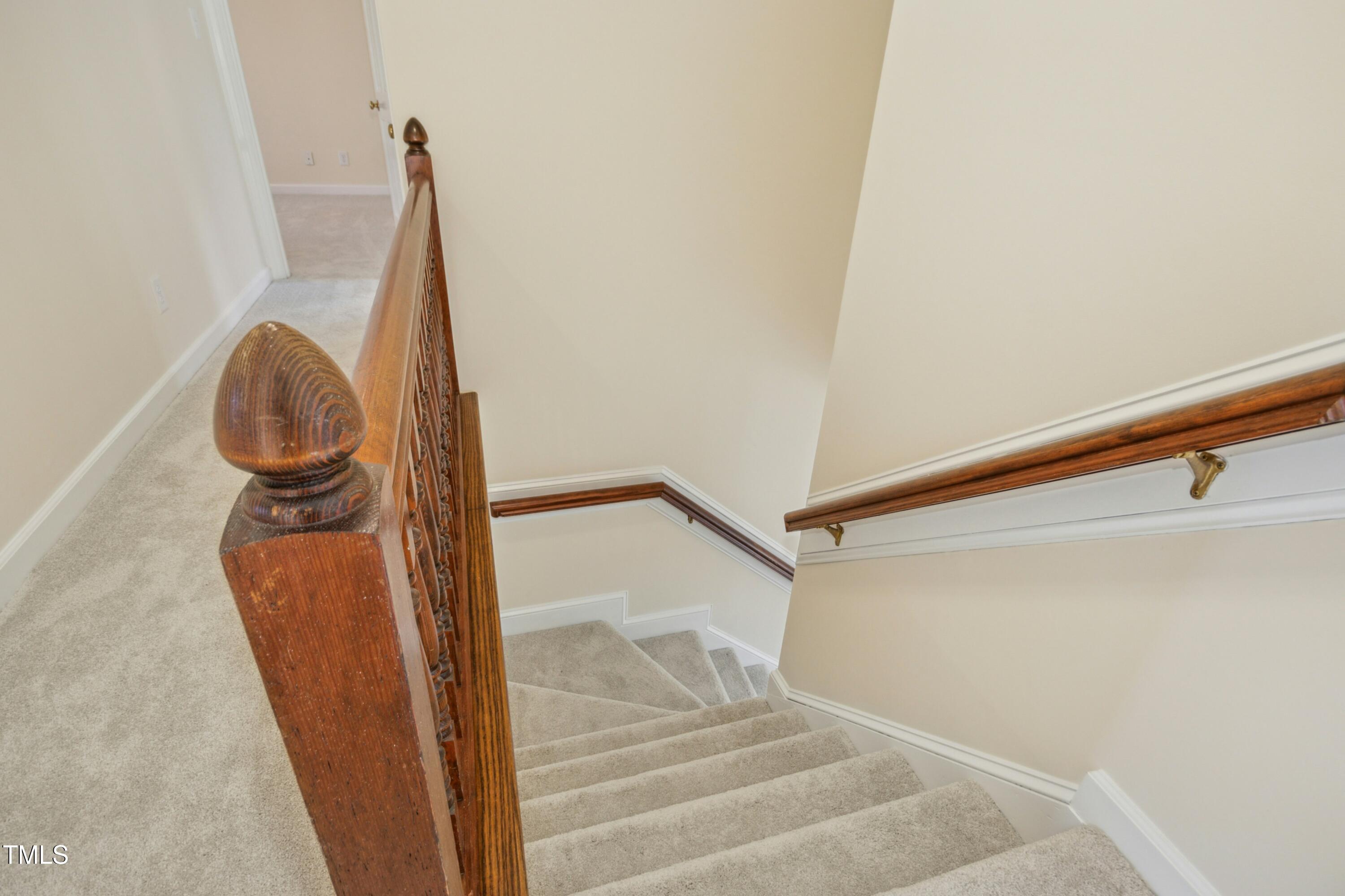 8808 Limestone Court Raleigh, NC 27615 - Photo 45 of 64 Back Stairway