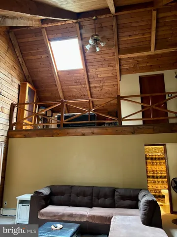 a room with furniture and window