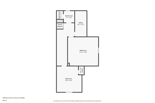 $199,000 | 1609 St Clair Street, Racine, WI 53402
