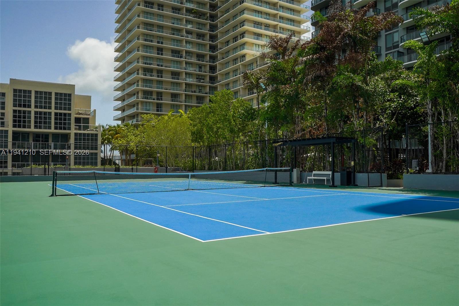 121 Northeast 34th Street, Unit 2711 Miami, FL 33137 - Photo 25 of 42 a view of a tennis court
