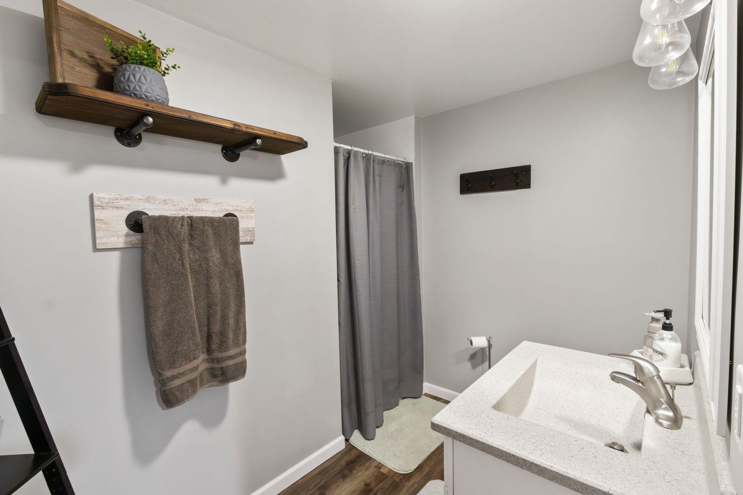 29124 Plautz Road Rock Falls, IL 61071 - Photo 39 of 45 a bathroom with a sink and shower