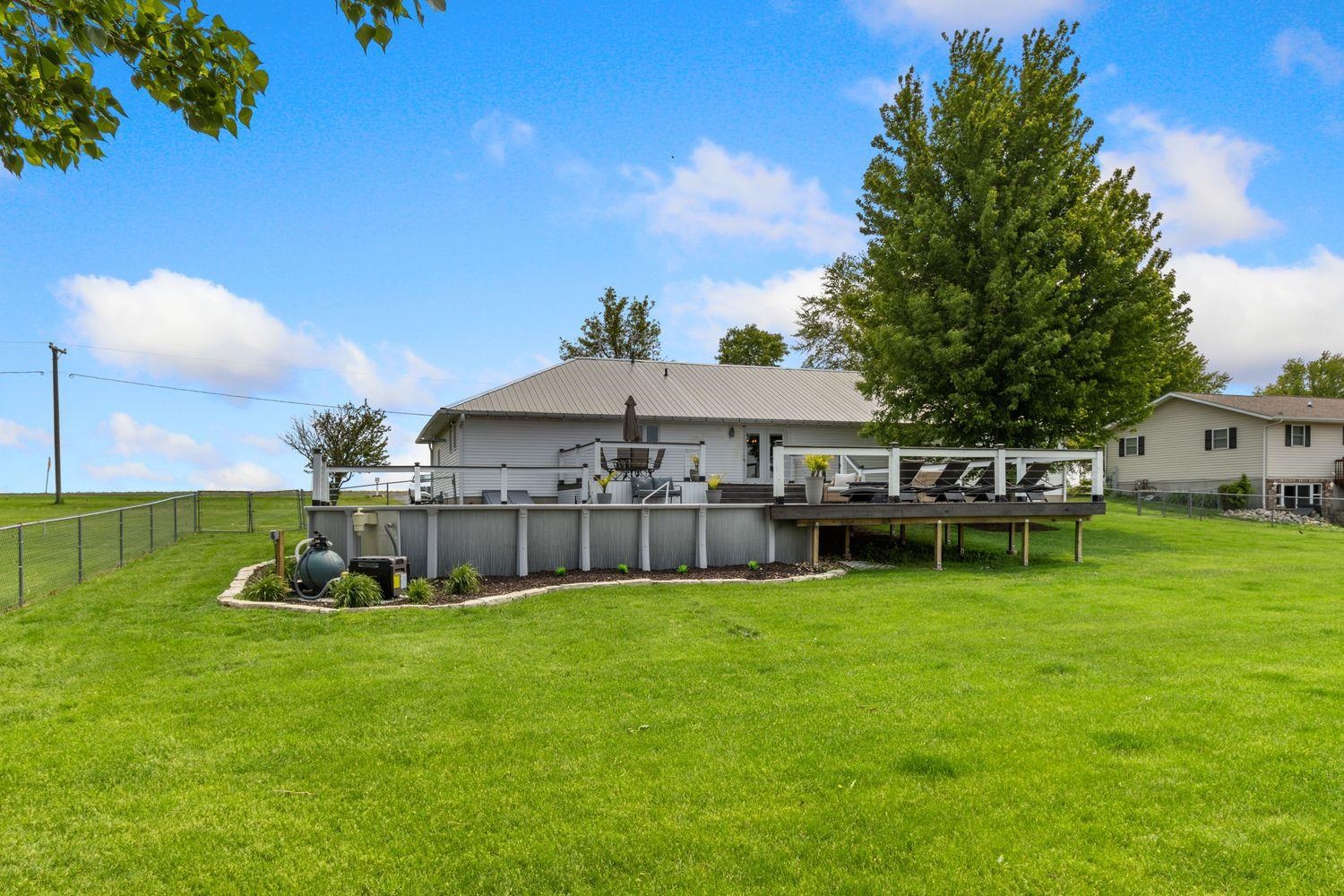 29124 Plautz Road Rock Falls, IL 61071 - Photo 43 of 45 a view of a house with a yard and sitting area