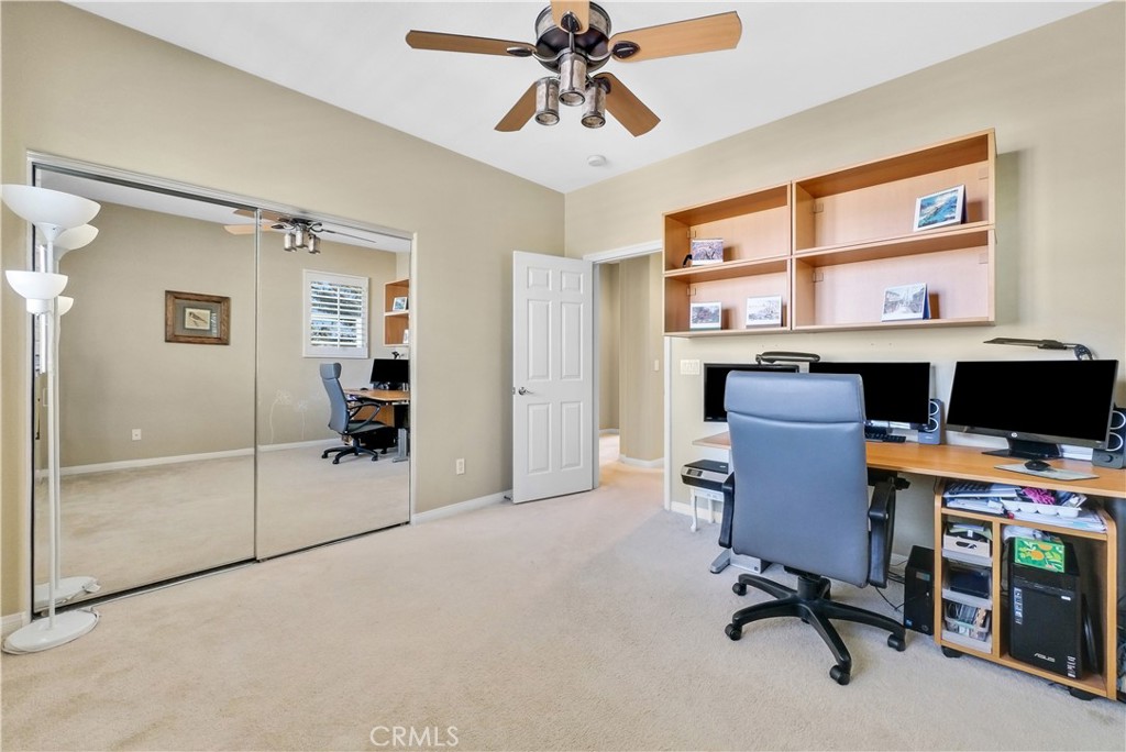 2094 Ward Street Fullerton, CA 92833 - Photo 48 of 66 a view of a workspace with furniture and a window