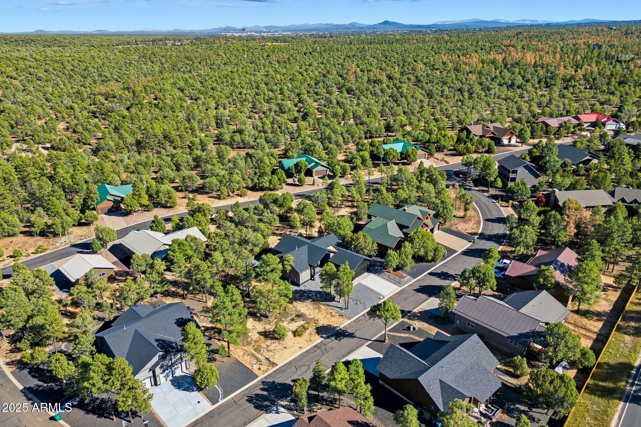 2701 North Eagle View Circle Show Low, AZ 85901 - Photo 37 of 49 an aerial view of residential houses with outdoor space