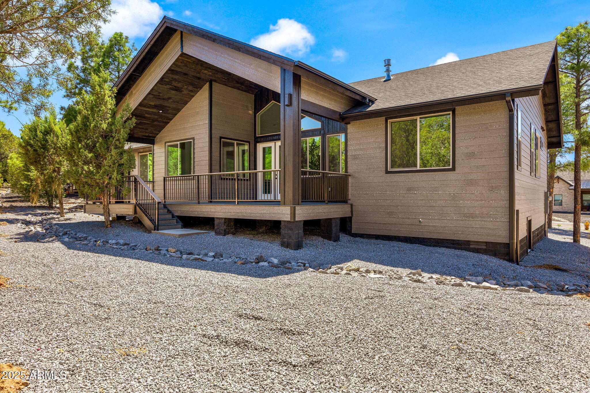 2701 North Eagle View Circle Show Low, AZ 85901 - Photo 42 of 49 a view of a house with a yard