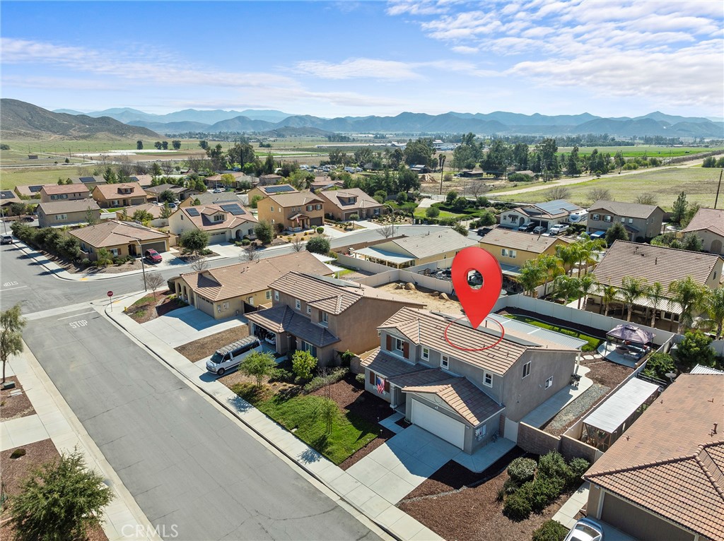 33185 Big Range Drive Winchester, CA 92596 - Photo 53 of 54 an aerial view of residential houses with outdoor space