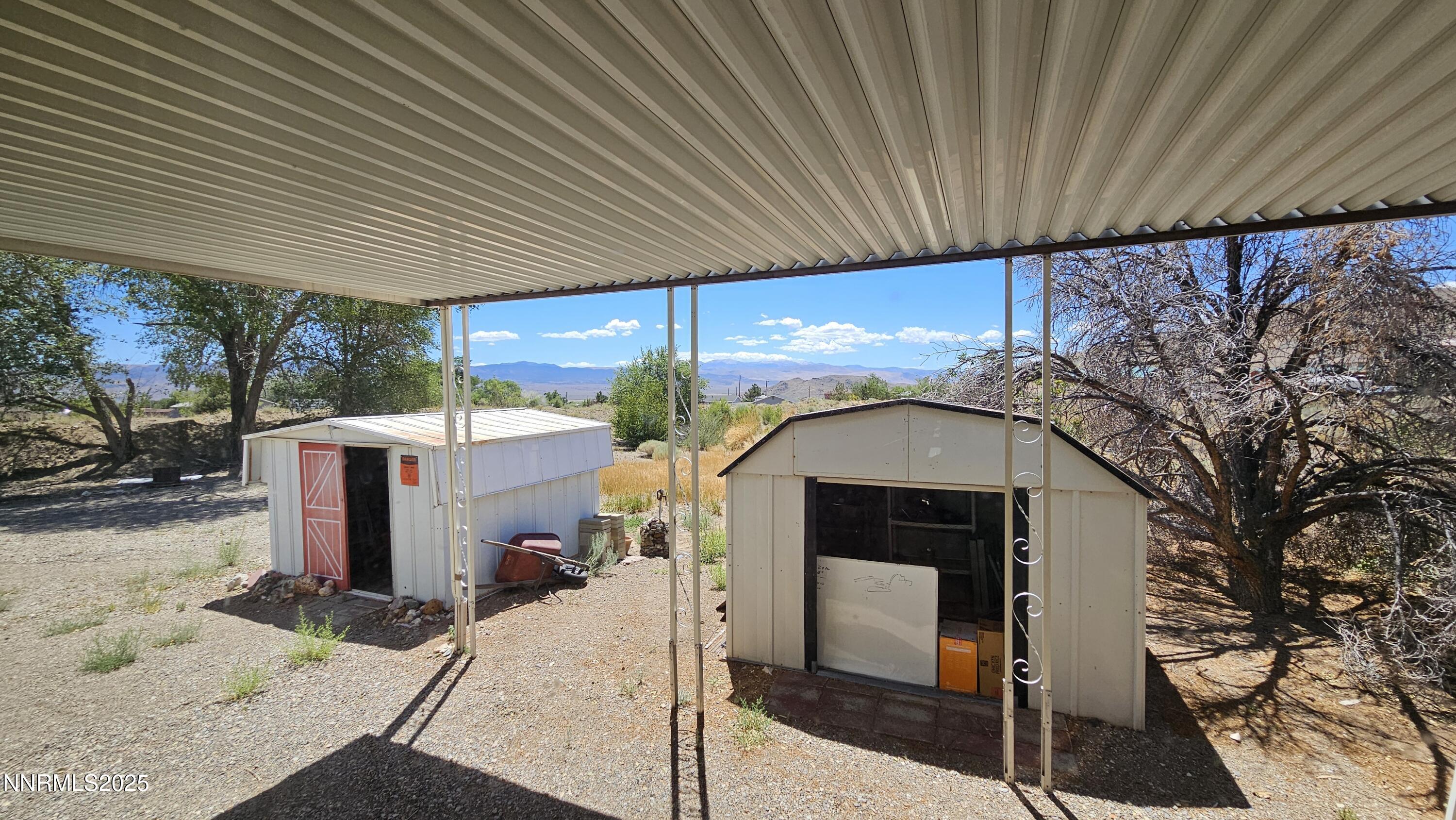 3791 Granite Way Topaz Ranch Estates, NV 89444 - Photo 37 of 39 a view of a porch