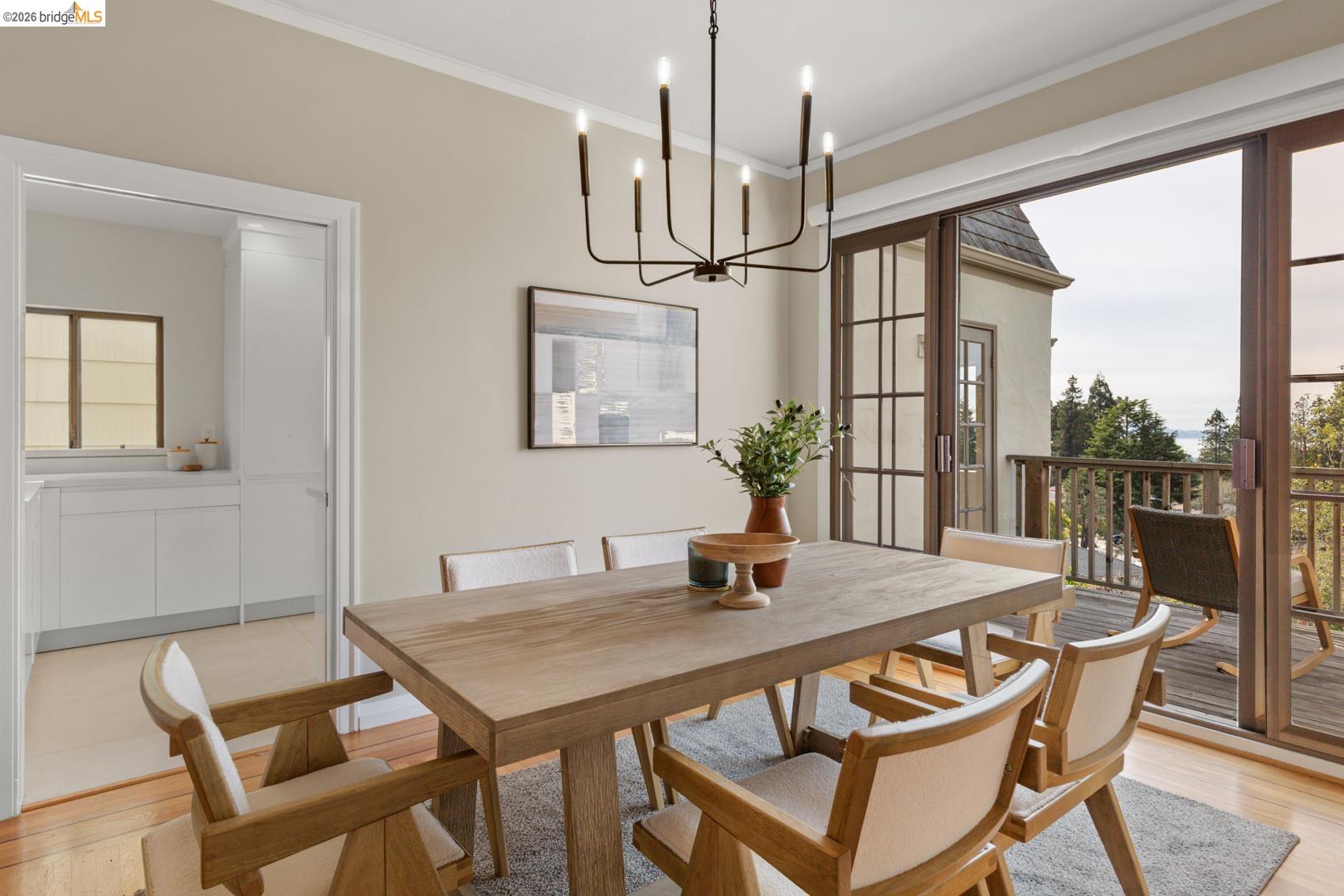 22 Windsor Avenue Kensington, CA 94708 - Photo 15 of 30 a view of a dining room with furniture and a window