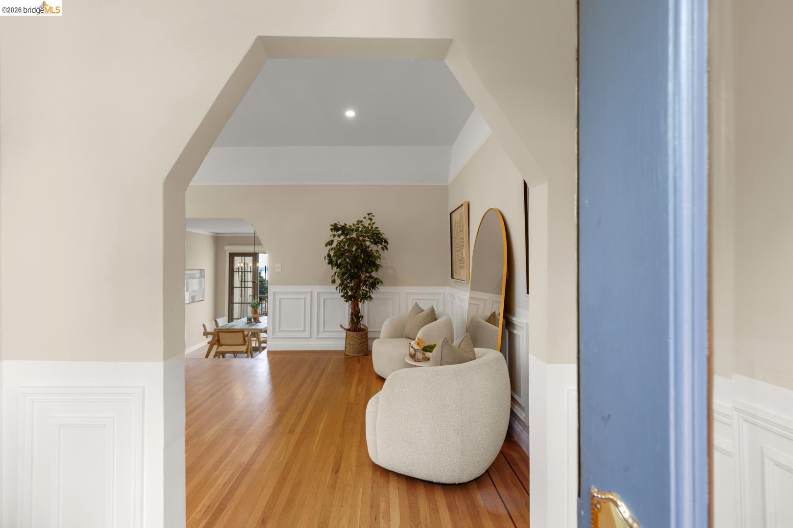 22 Windsor Avenue Kensington, CA 94708 - Photo 4 of 30 a view of living room filled with furniture and wooden floor