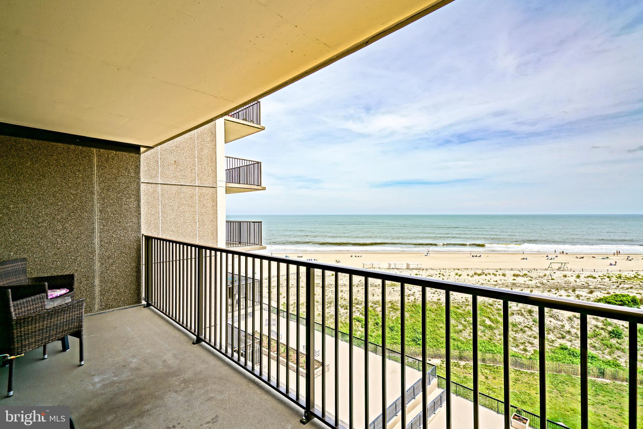 604 Dover House Road, Unit 604S Bethany Beach, DE 19930 - Photo 5 of 43 a view of balcony with ocean view