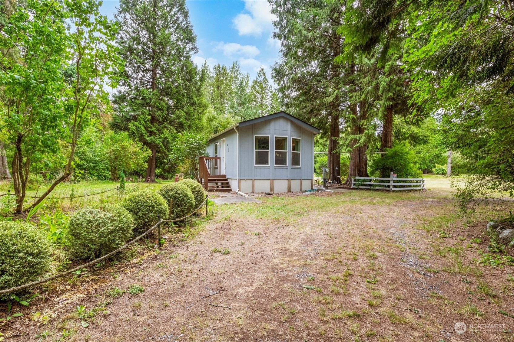 8351 Custer School Road Custer, WA 98240 - Photo 32 of 38 a view of backyard of house with green space