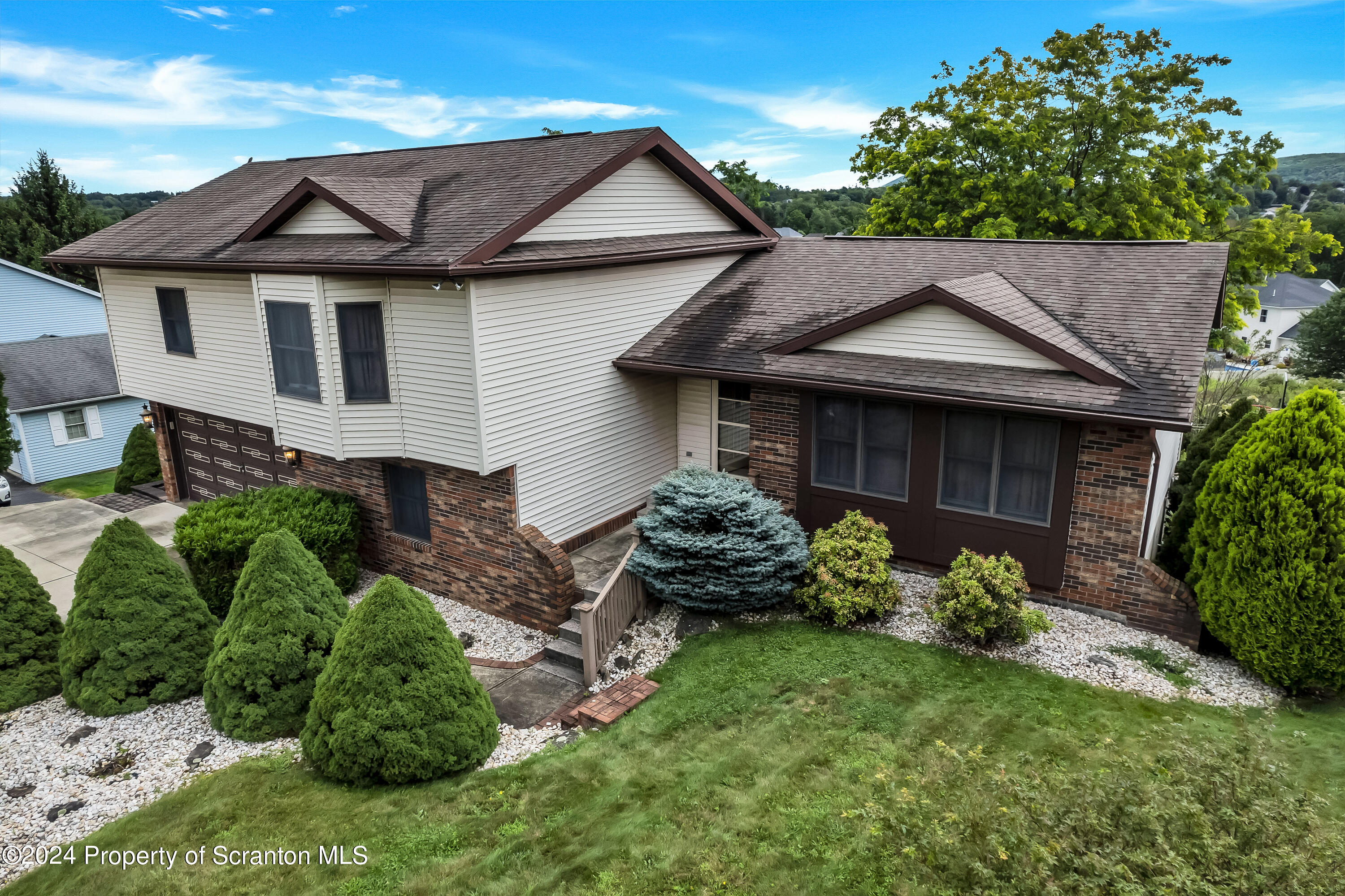 642 Fairview Road Clarks Summit, PA 18411 - Photo 54 of 78 Aerial Front
