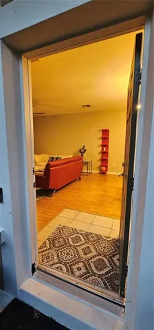 a view of an ocean from a window