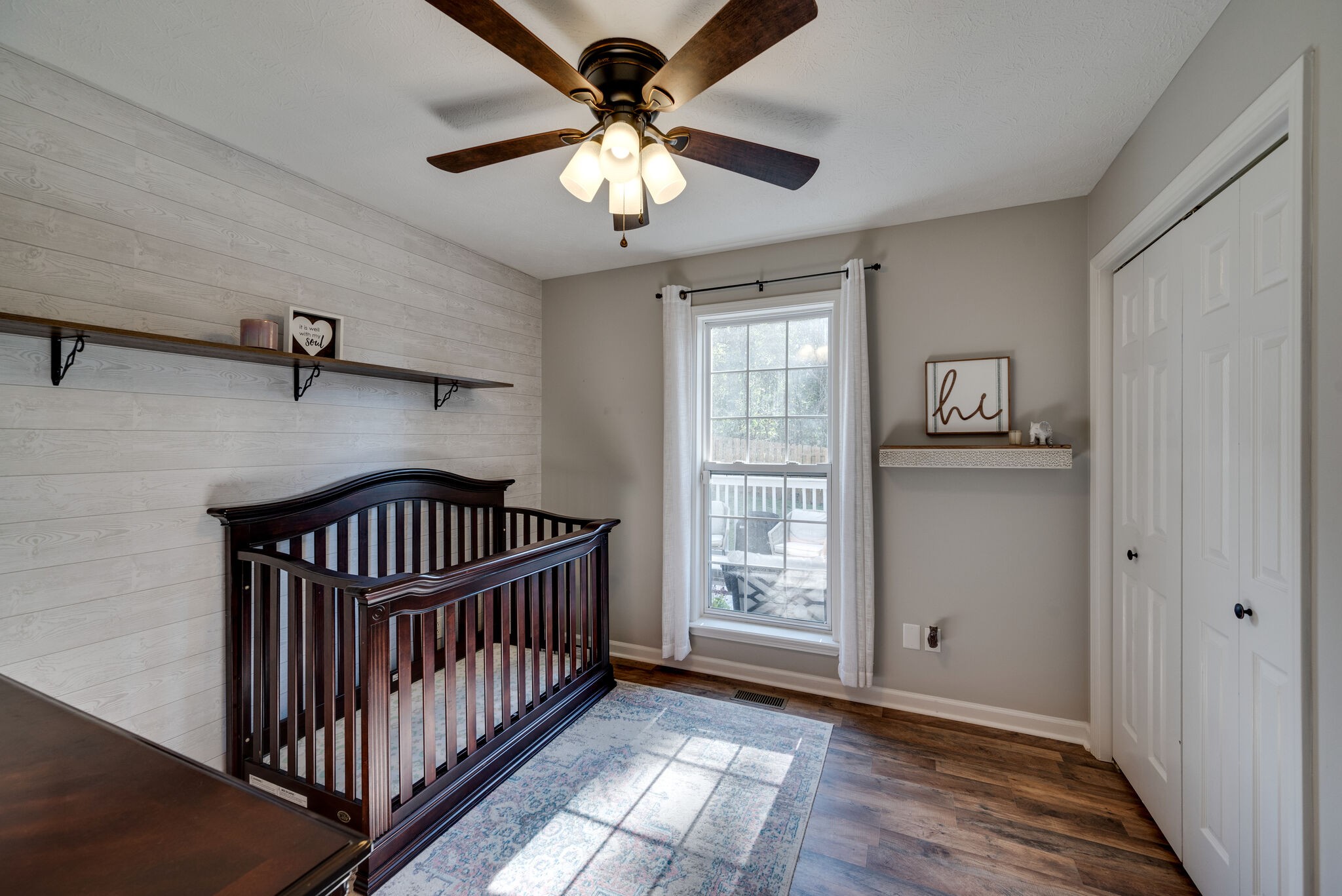 307 Red Bud Court Springfield, TN 37172 - Photo 16 of 33 an empty room with windows and fan