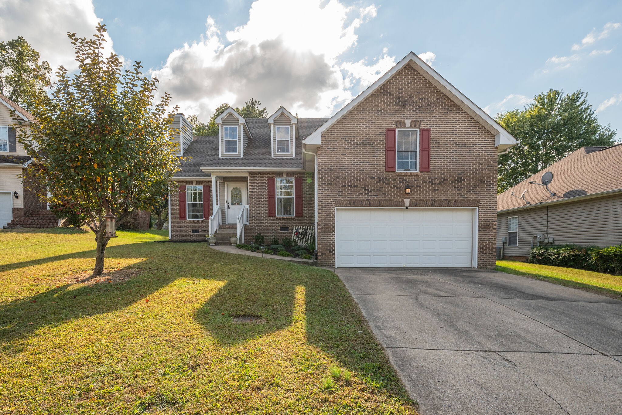 307 Red Bud Court Springfield, TN 37172 - Photo 3 of 33 a front view of a house with a yard outdoor and trees