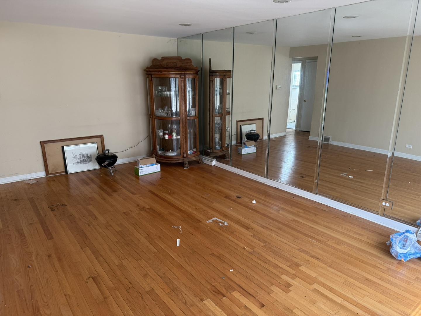8114 South Anthony Avenue Chicago, IL 60617 - Photo 2 of 25 a view of a room with wooden floor