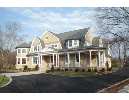 4 Brown Road Lexington, MA 02420 - Photo 1 of 1 a front view of a house with a garden
