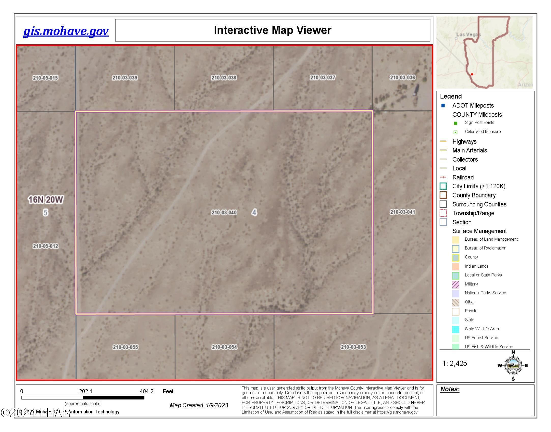 Lot 49-51 Rio Vista Topock, AZ 86436 - Photo 6 of 11 GIS View of Lot Parcel