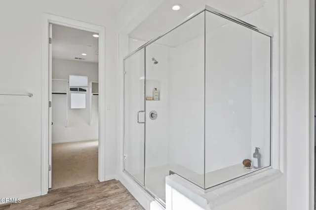 a view of closet area