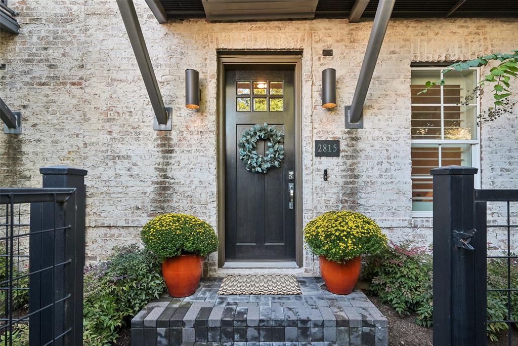 2815 Lynlock Court Dallas, TX 75219 - Photo 27 of 39 a front view of a house with chairs