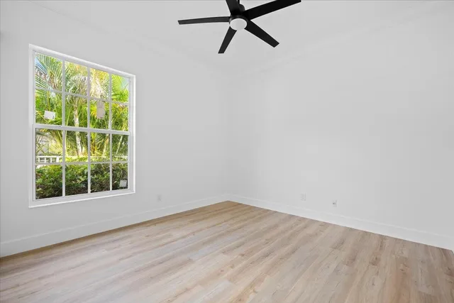 wooden floor in an empty room